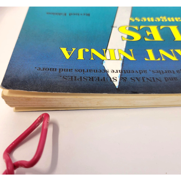 Vintage TMNT RPG Rulebook Teenage Mutant Ninja Turtles & Other Strangeness 1989 - Picture 10 of 15